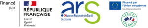 Financé par la République Française, l'ARS Occitanie, l'Union Européenne, France Relance